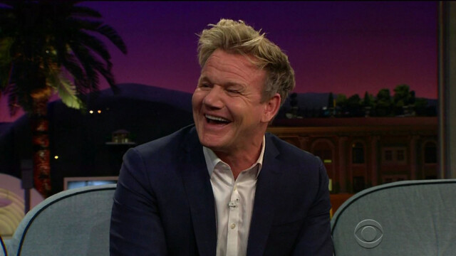 AVSLØRTE AT HAN ER NERVØS: Den profilerte kokken la ikke skjul på at han synes det var litt skremmende å skulle få sin fjerde datter da han delte nyheten under «The Late Late Show». Foto: Xposure AVSLØRTE AT HAN ER NERVØS: Den profilerte kokken la ikke skjul på at han synes det var litt skremmende å skulle få sin fjerde datter da han delte nyheten under «The Late Late Show». Foto: Xposure
